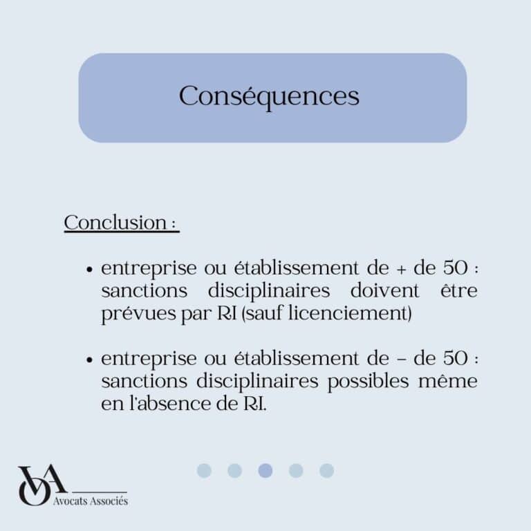 Conséquences